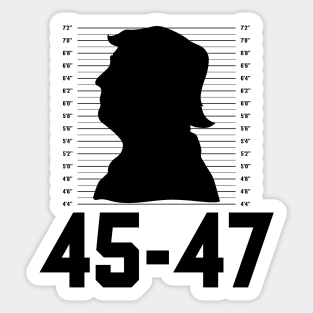 Trump Mugshot Sticker
